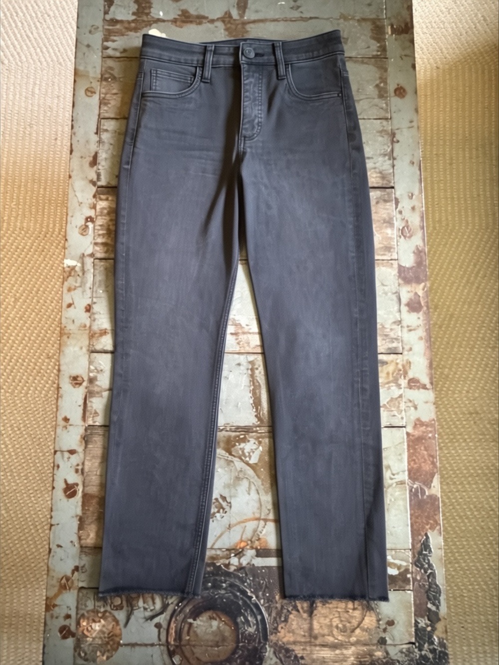 Kut from the Kloth Women’s Black High Rise Rachael Fab AB Mom Jeans